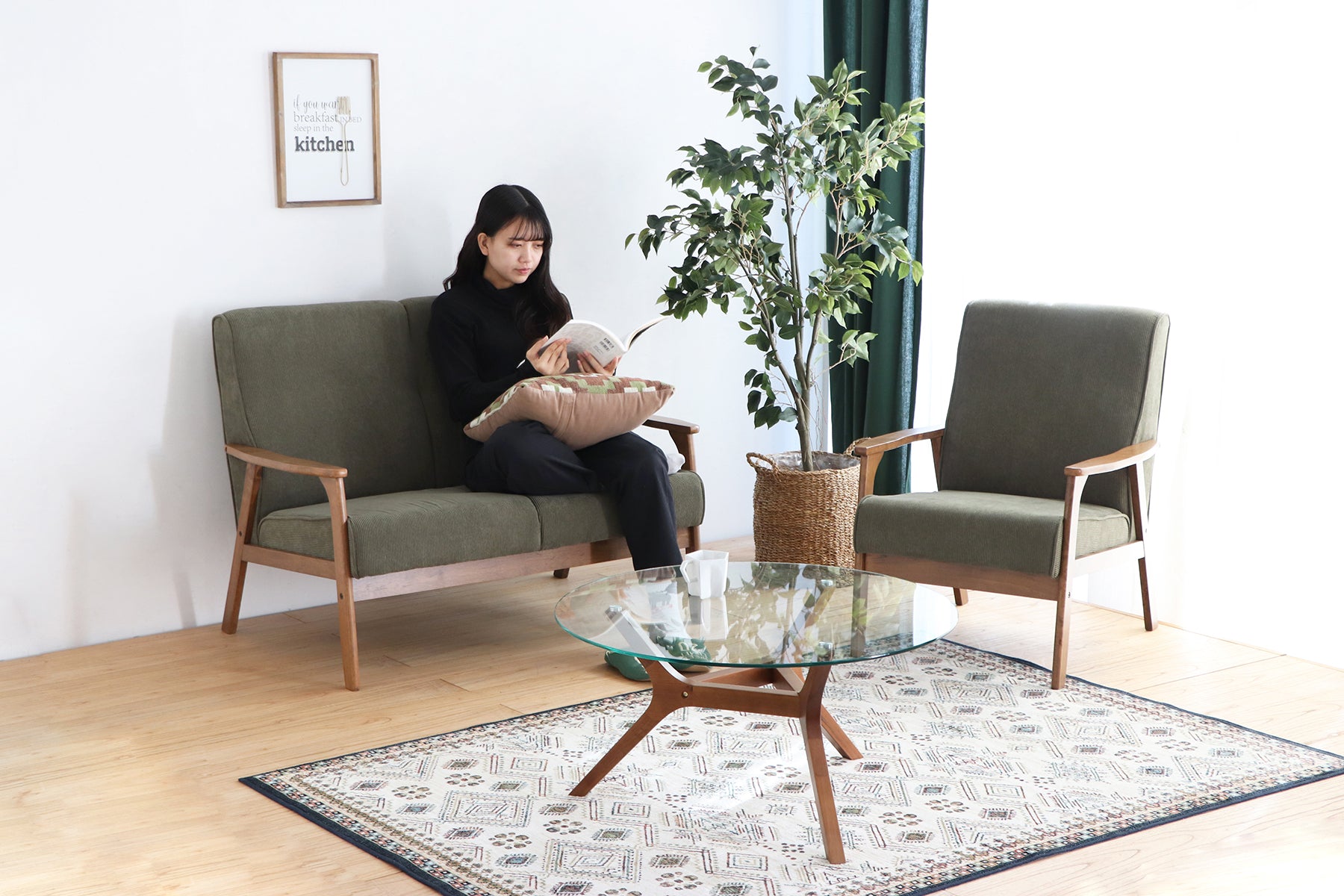 リガラ 2Pソファ