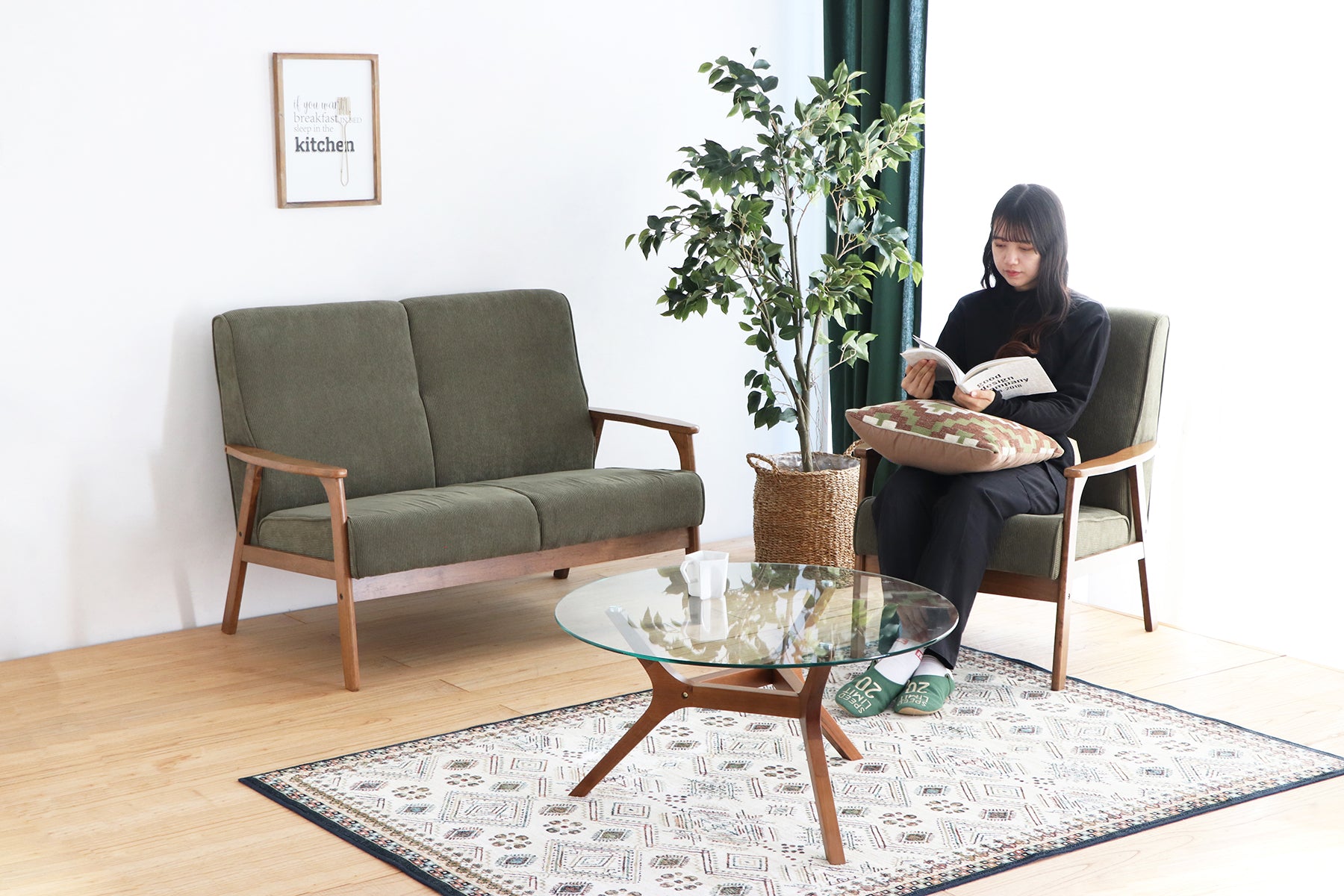 リガラ 1Pソファ