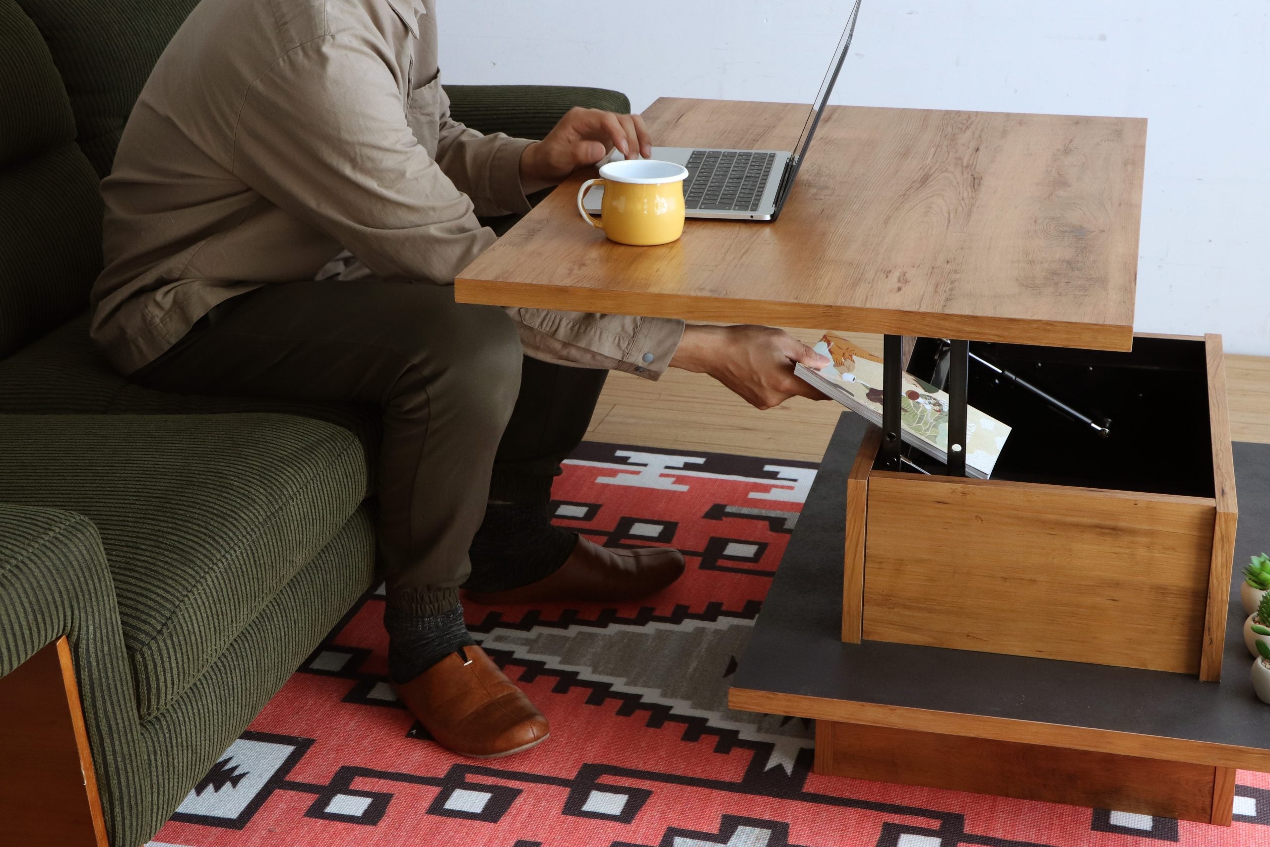 アダムロ リフトアップテーブル