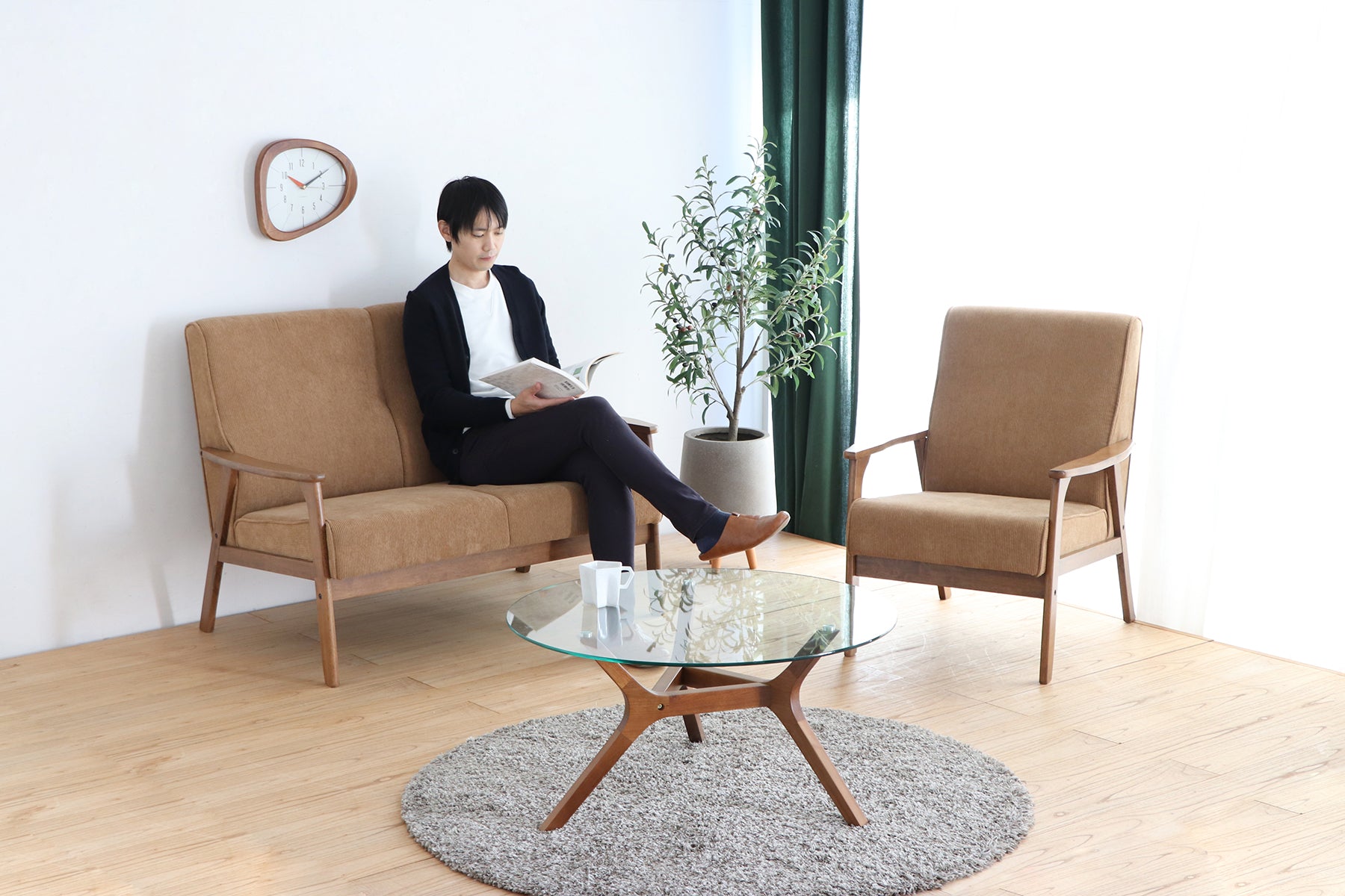 リガラ 2Pソファ