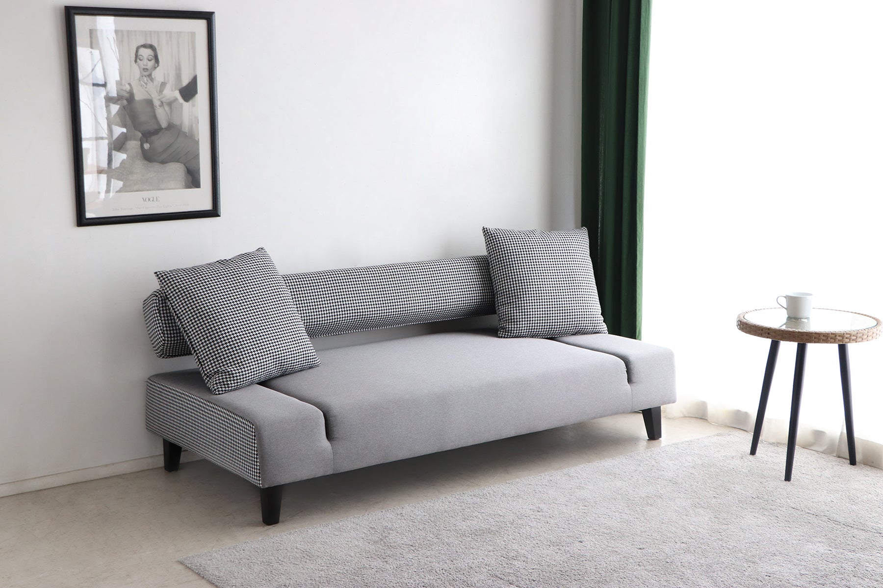 チドール ソファベッド GY