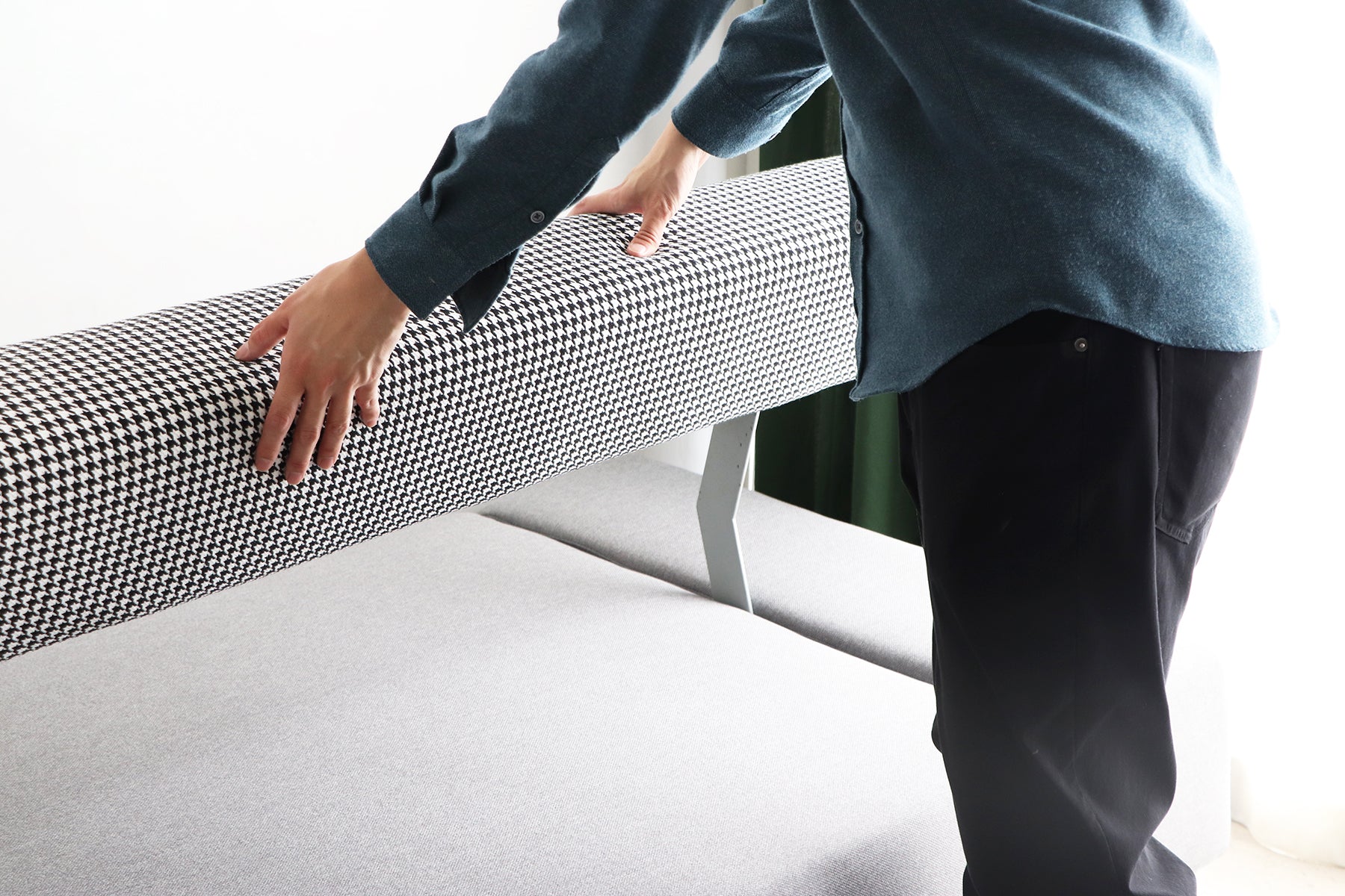 チドール ソファベッド GY