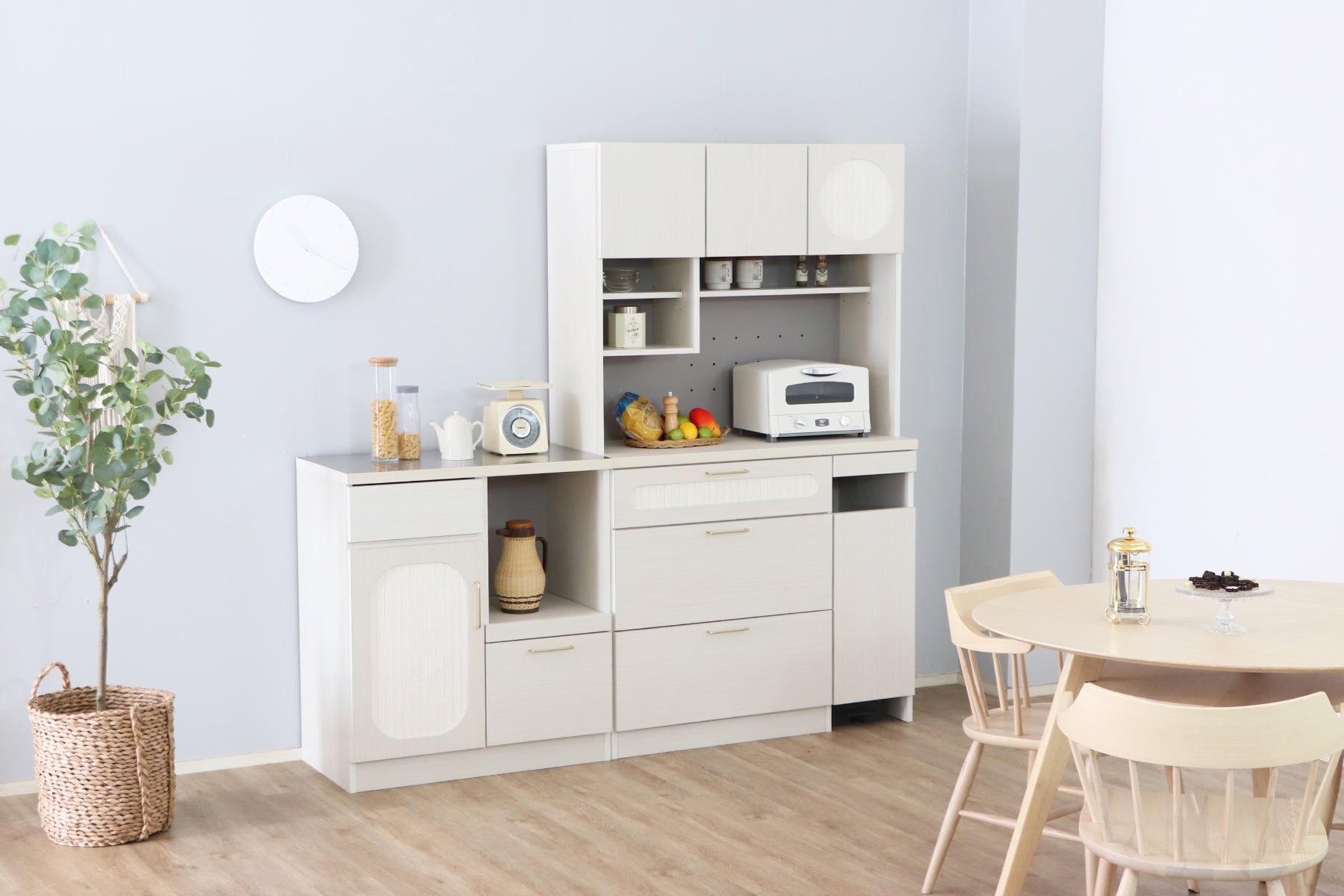 シロカ キッチンカウンター 80