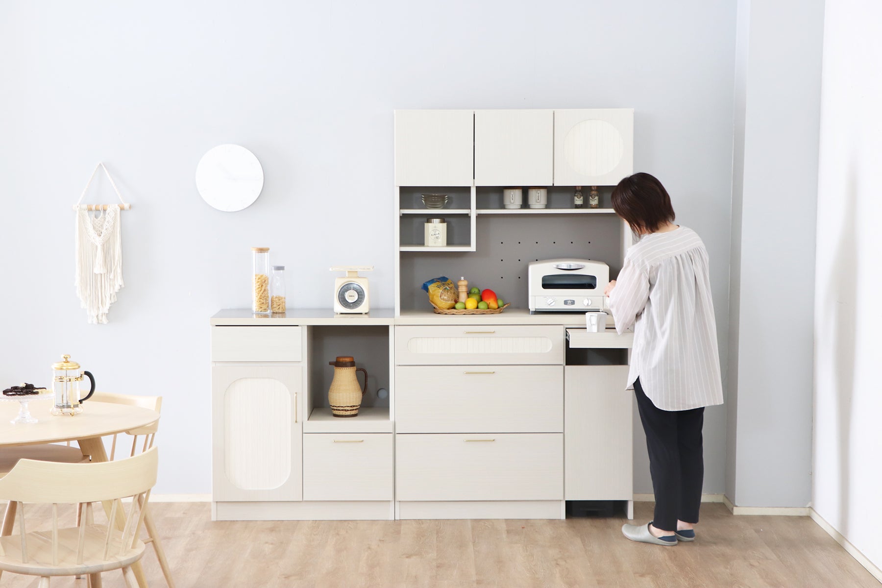 シロカ キッチンカウンター 80