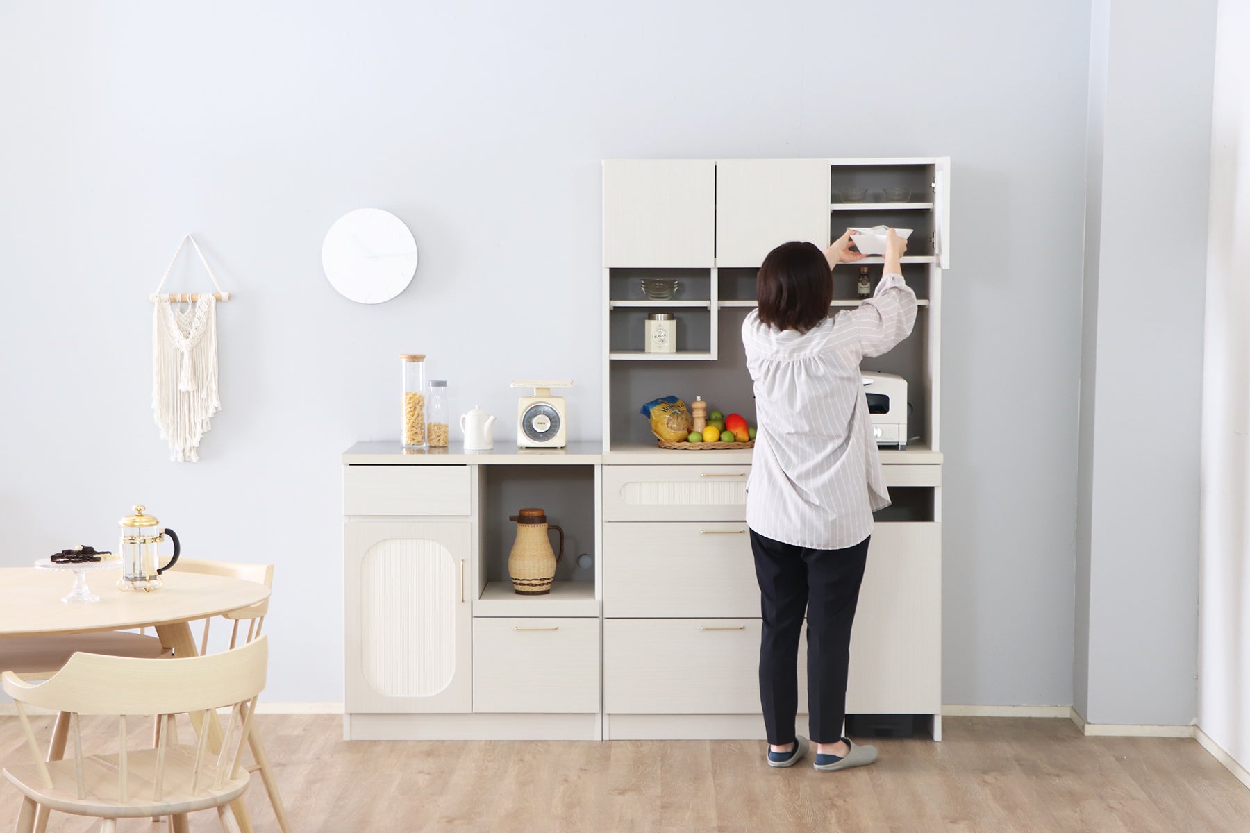 シロカ キッチンカウンター 80