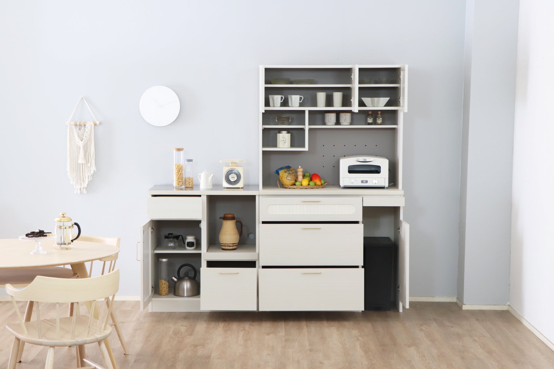 シロカ キッチンカウンター 80