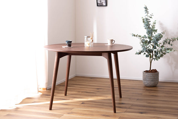 カラメリ 円形 ダイニングテーブル