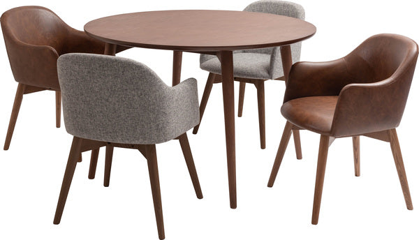 カラメリ 円形 ダイニングテーブル