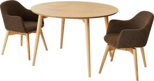 カラメリ 円形ダイニングテーブル