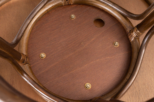 ラタン回転チェア