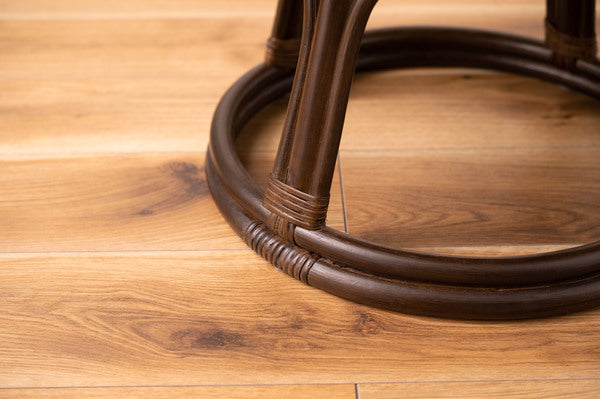 ラタン回転チェア