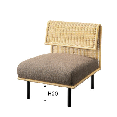 サンドラー 1人掛けソファ