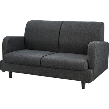 ブラックデニムソファ 2人掛け