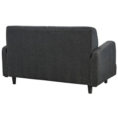 ブラックデニムソファ 2人掛け