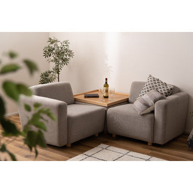 キューブ 片肘ソファ L