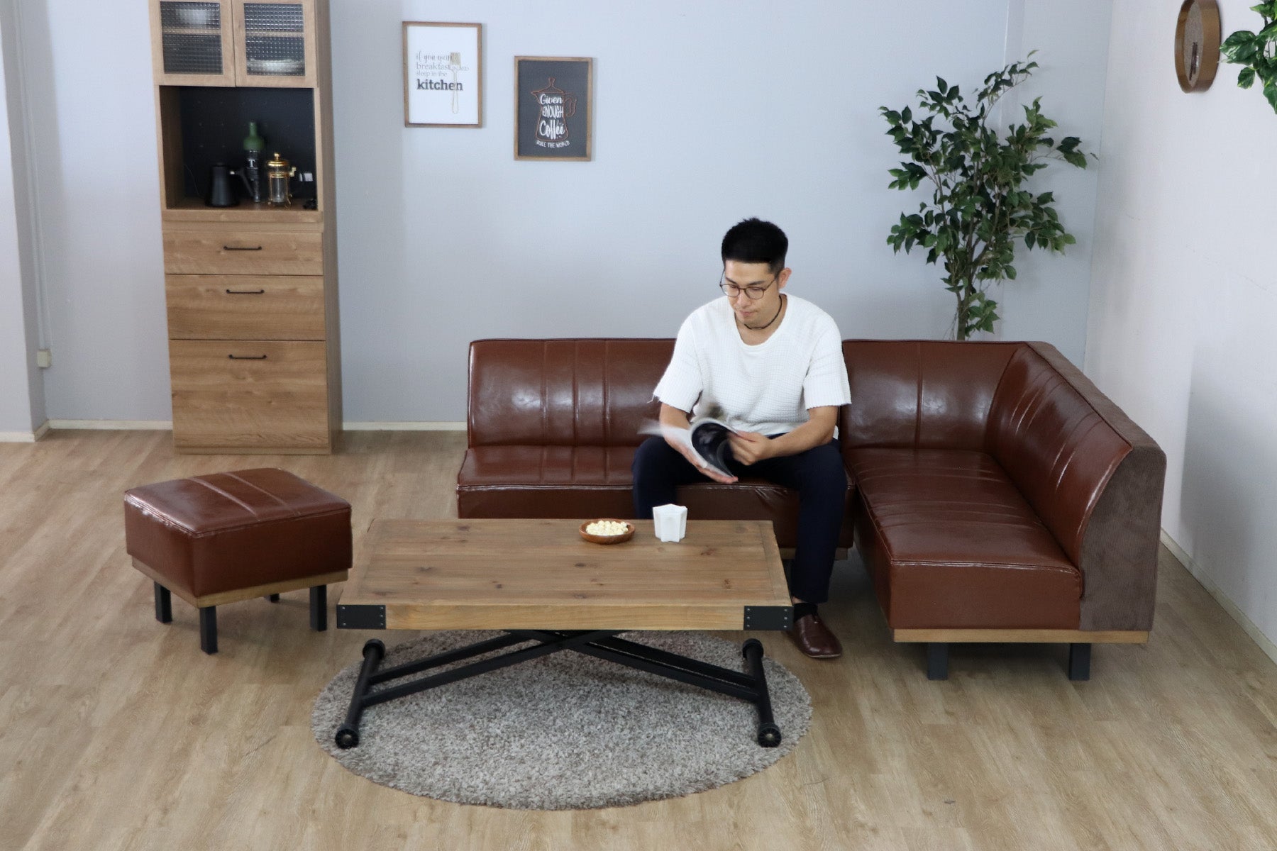 UPプーリー LDソファ R