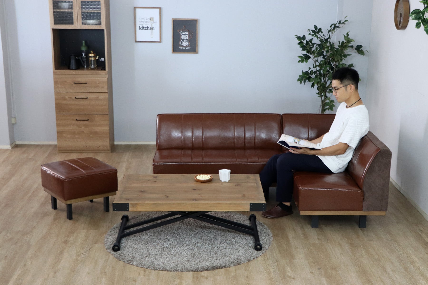 UPプーリー LDソファ R