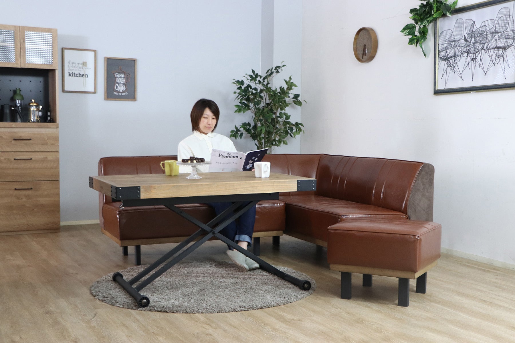 UPプーリー LDソファ R