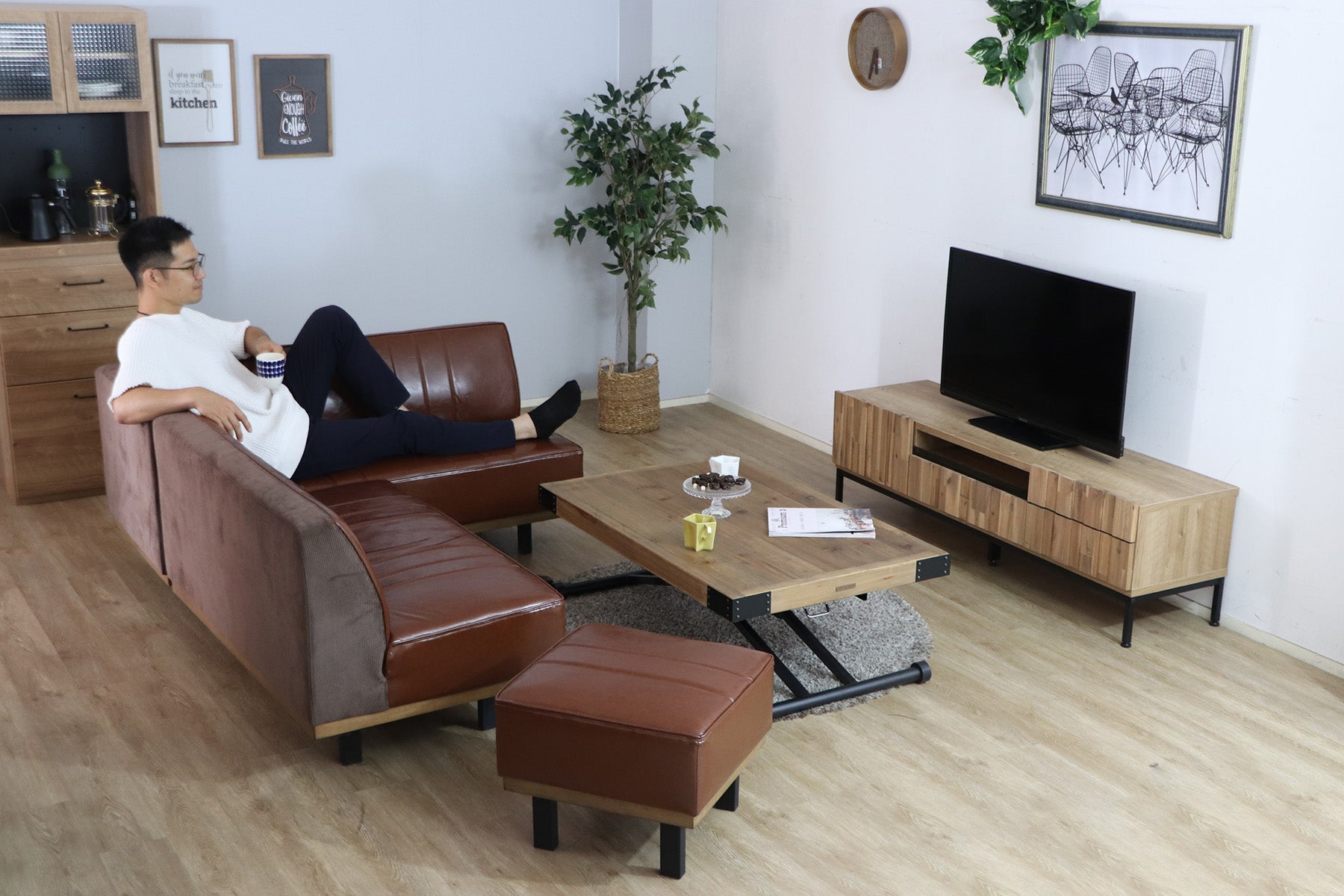 UPプーリー LDソファ R