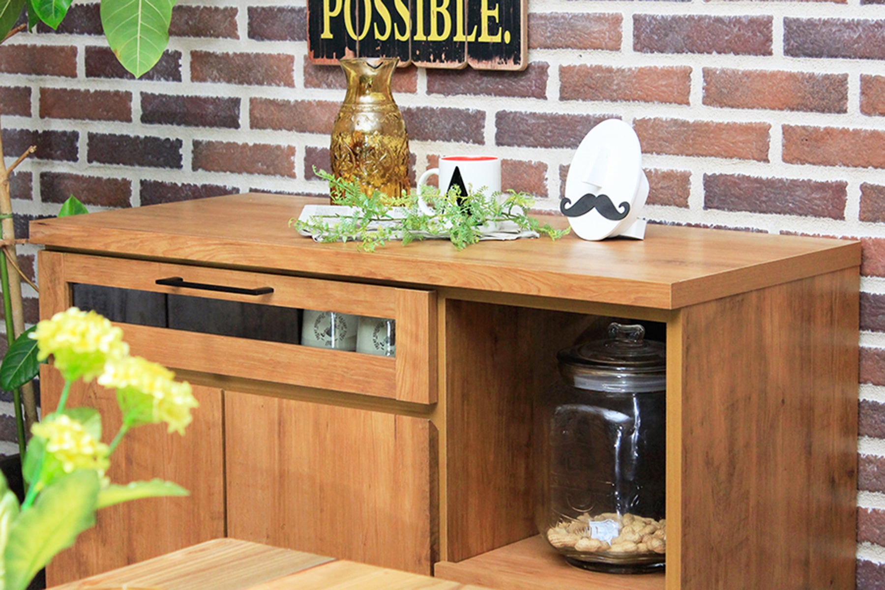 ネイツ 105キッチンカウンター