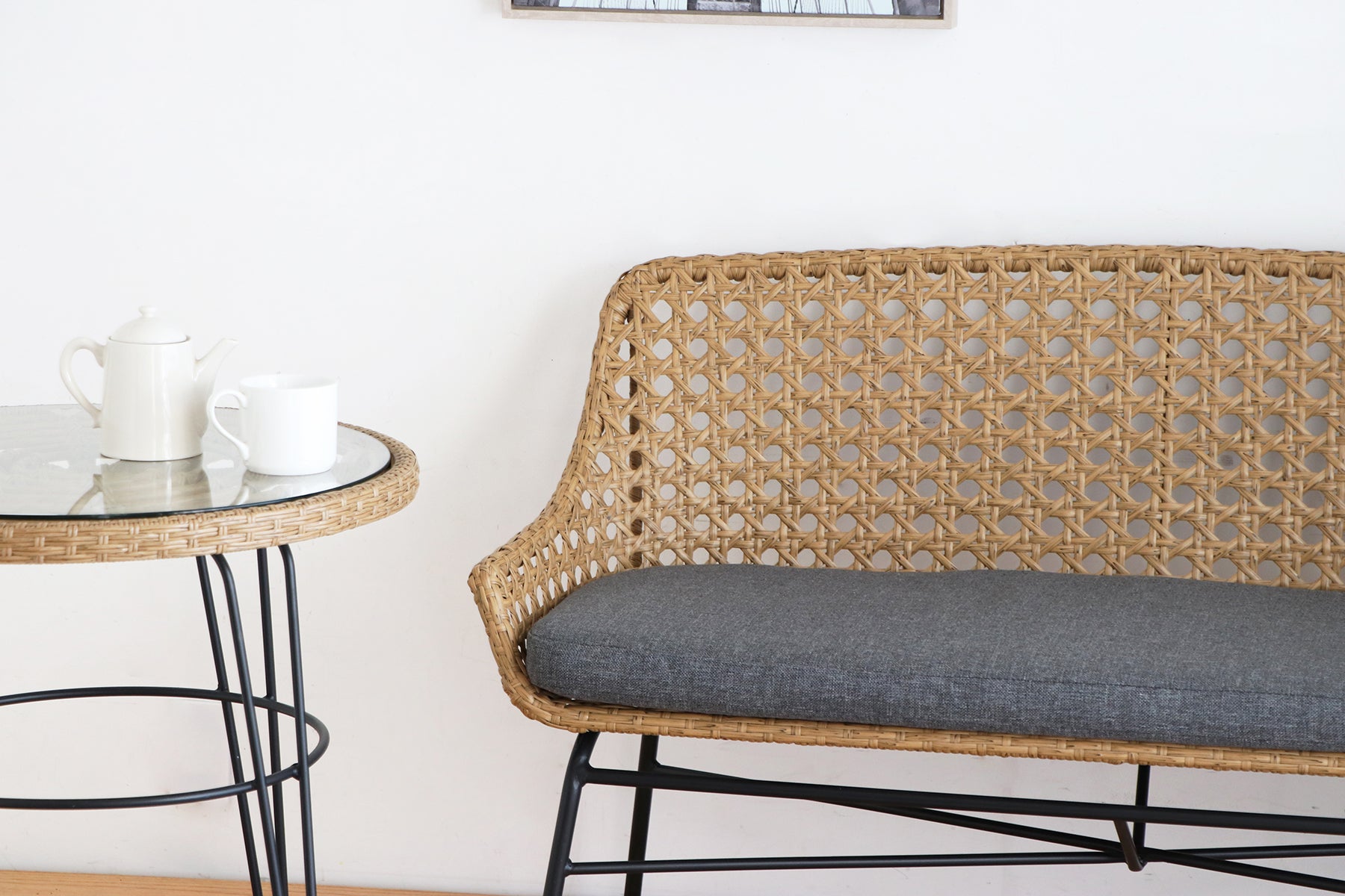 リゾネア ベンチソファ 2P