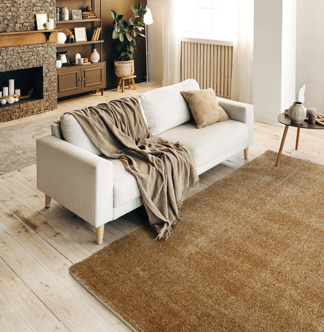 タフテッドカーペット　ジェイドL　オーバーロック加工